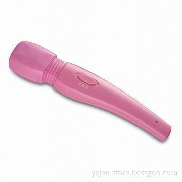 Rechargeable Handheld Massager with 6,000rpm Motor Speed, Made of ABS Material